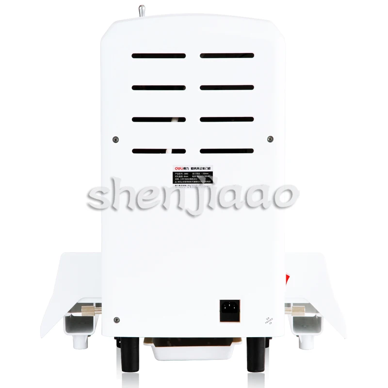 Automatic electric binding machine desktop tube financial binder 50mm Thickness office equipment 1 pc | Компьютеры и офис