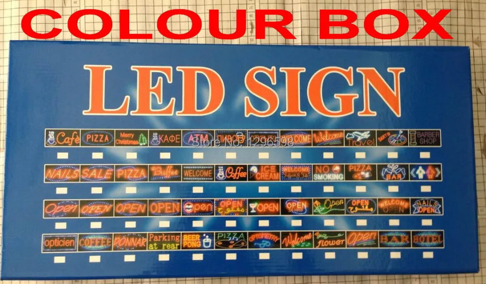 CHENXI direct selling 10x19 inch Semi-outdoor coffee store sign Ultra Bright flashing led message signs | Дом и сад