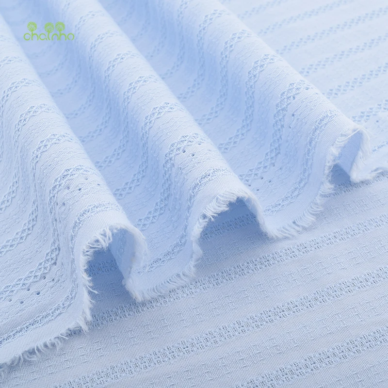 Chainho фигурная Марля/жаккардовая Марля/хлопчатобумажная ткань для малышей и