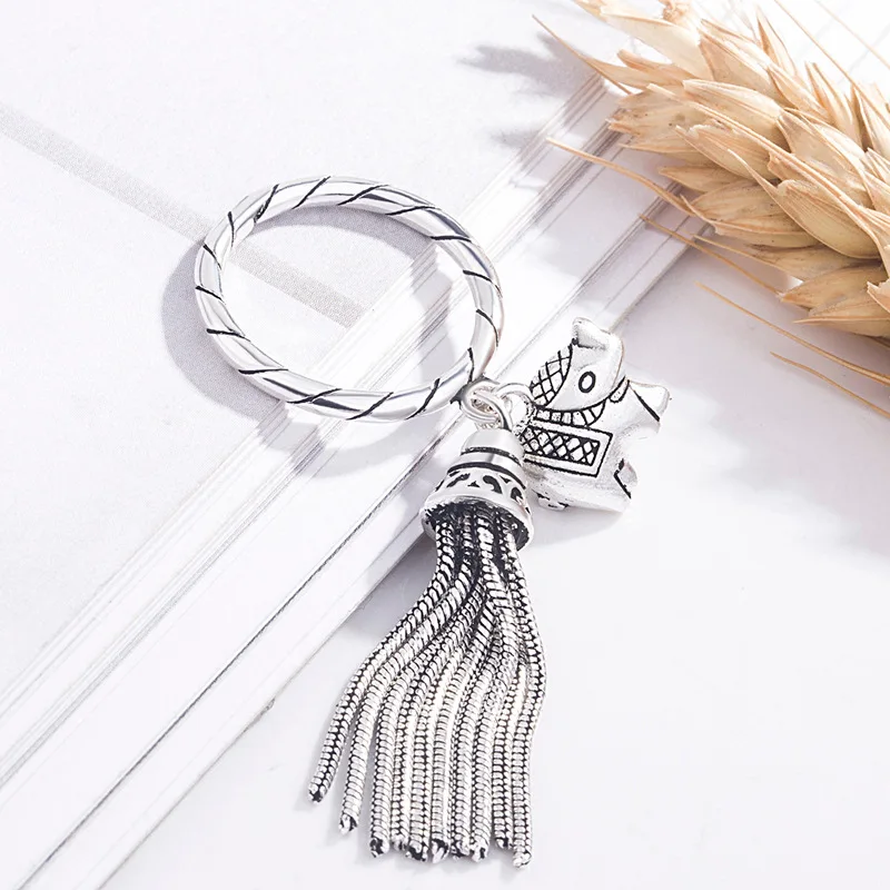 S925 тибетское серебро модные ювелирные изделия кольцо для ногтей женщин в стиле