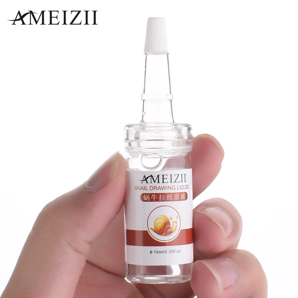 Ameizii 3 шт. лицо улитки Сыворотка для пор против старения лица Гиалуроновая кислота
