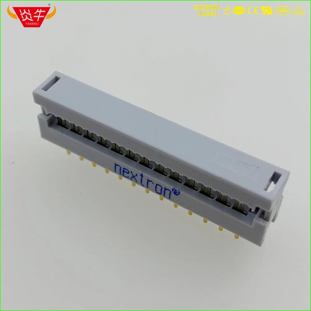 FD-26P 2 54 мм Шаг 2*13P 26PIN разъем IDC Разъем Разъемы ISP JTAG заголовок для плоского