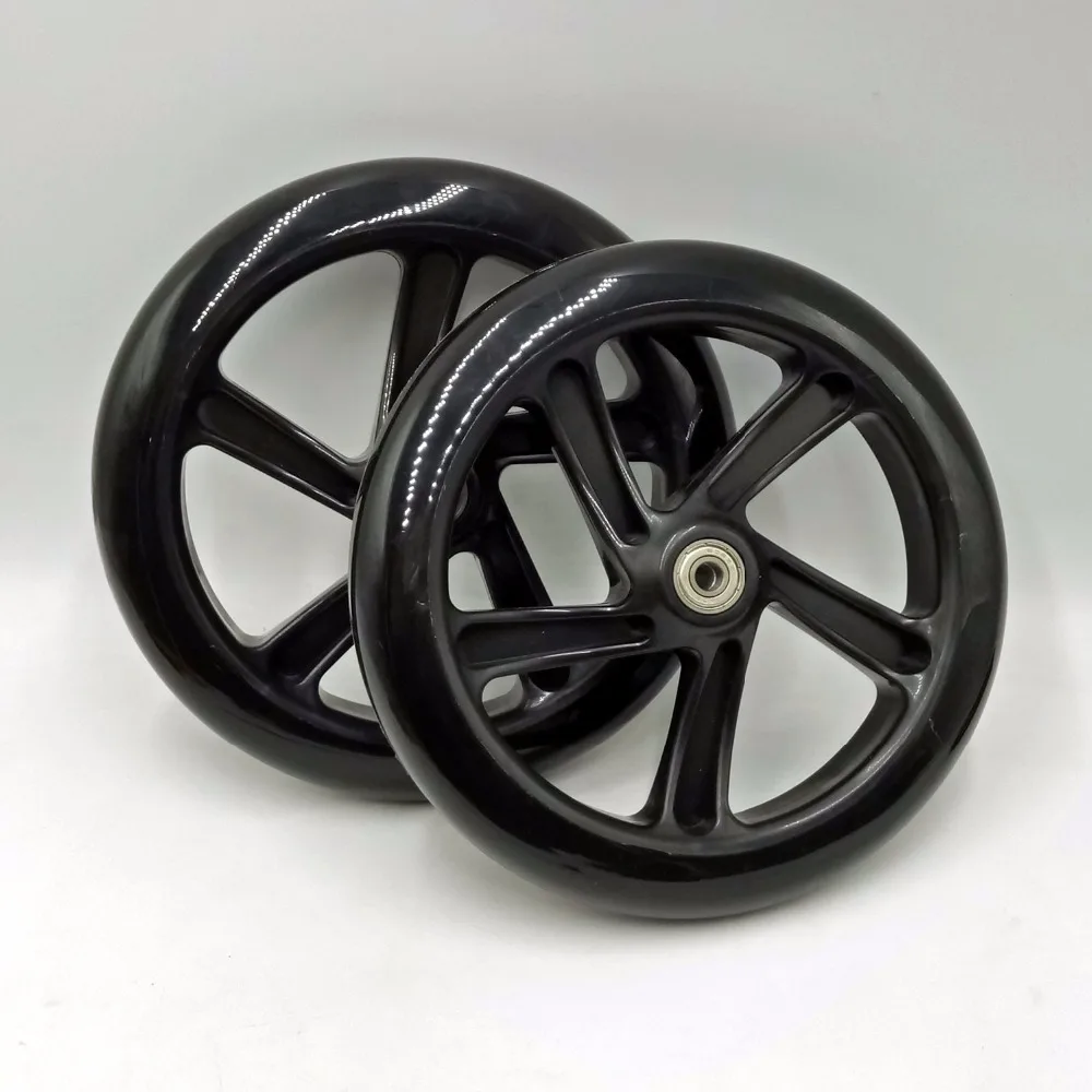 2 шт. детские коньки из ПУ кожи 200 х40 мм|scooter wheel|pu wheelpu scooter wheels |