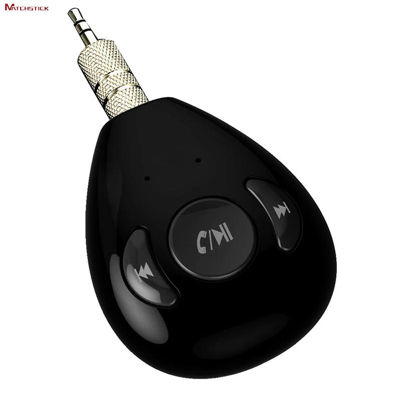 Спичечная палка Bluetooth V4.1 автомобильный комплект Hands free аудио музыкальный ресивер