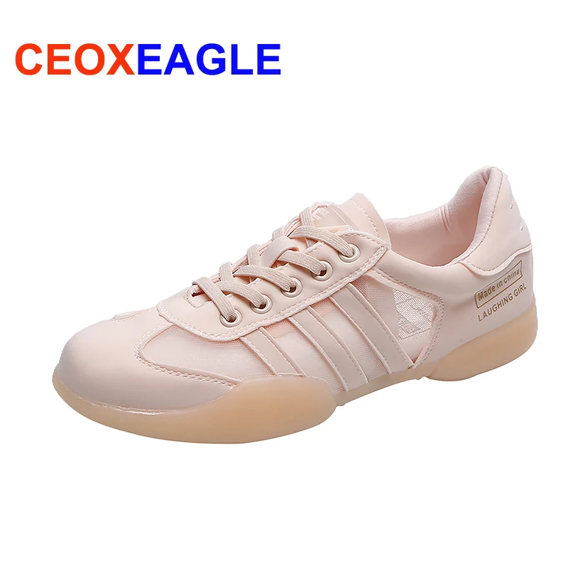 Кроссовки женские из ПУ кожи уличная модная повседневная обувь на плоской