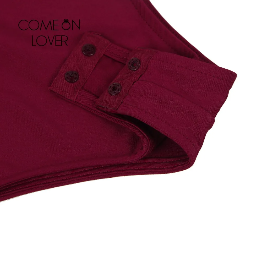 Comeonlover женские комбинезоны с кисточками и блестками боди длинным рукавом