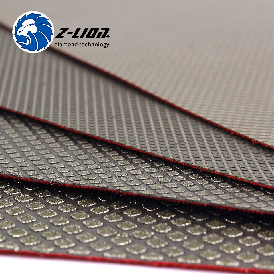 Z-LION 1 шт. Алмазный Гальванизированный полировальный лист абразивная наждачная