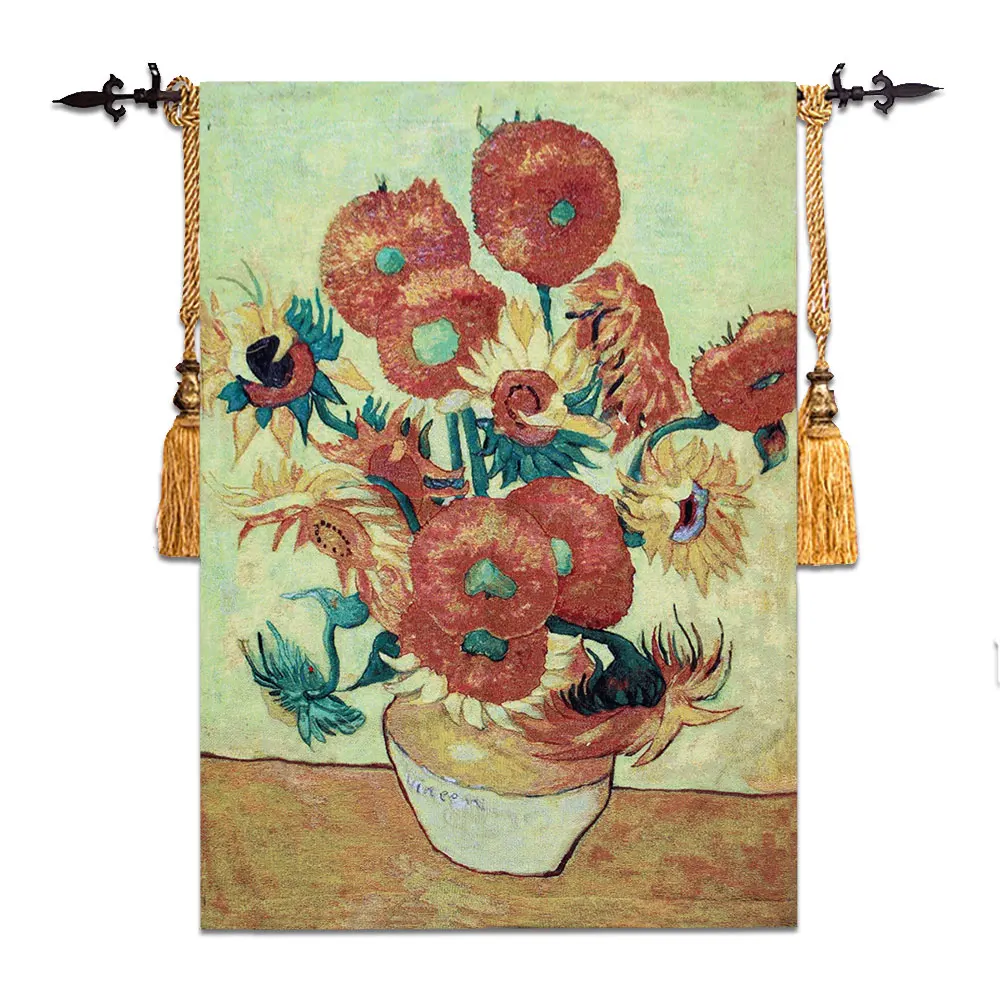 

Подсолнухи, марокканский декор, настенный гобелен, хлопковая ткань, гобелен, Китай, хиппи, подвесные настенные гобелены, гобелены