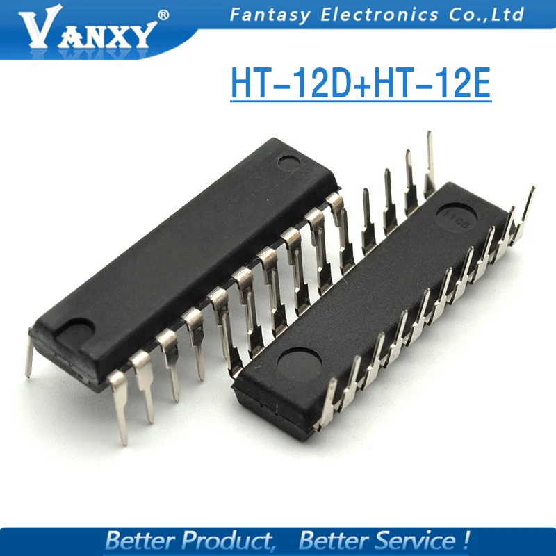 Детские носки, 5 пар, 5 шт. HT12D и 5 шт. HT12E DIP18 HT-12D+ HT-12E HT12