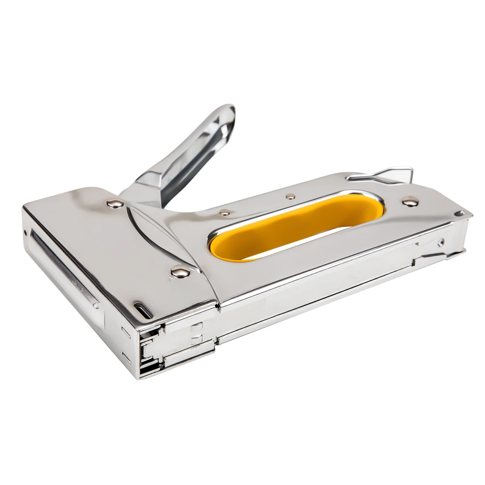 Deli Tacker сверхмощный штапельный пистолет для DIY мебель украшения дома Дерево