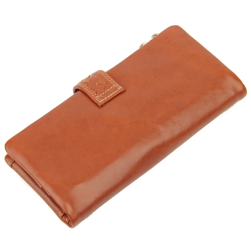 Распродажа 2016 Новинка Для женщин кошельки моды масло воск коровьей чехол из