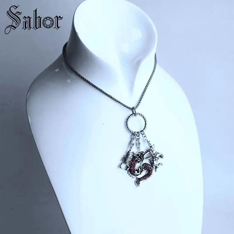 Очаровательная переносная веревка в стиле панк подарок для женщин и мужчин