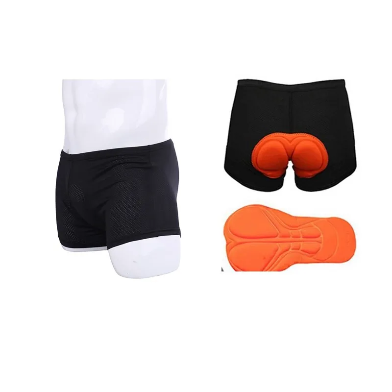 Велосипедные шорты удобные велосипедные унисекс для езды на велосипеде черное