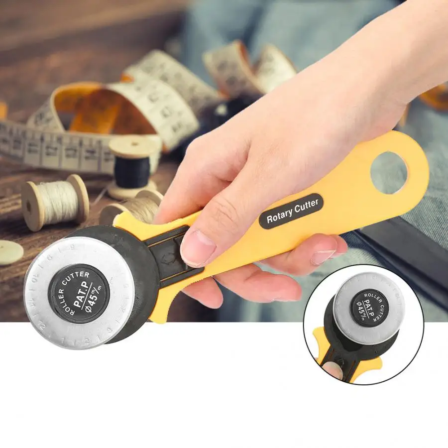 45mm Cutter Fabric Leather Cutting Tool Homemade Craft Sewing Accessory | Дом и сад