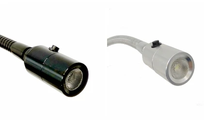 Гибкие прикроватные LED лампы для чтения с гусиной шеей 1 Вт отелей|lamps for hotels|bedside