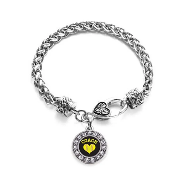 Очаровательное кольцо для софтбола тренера | Украшения и аксессуары