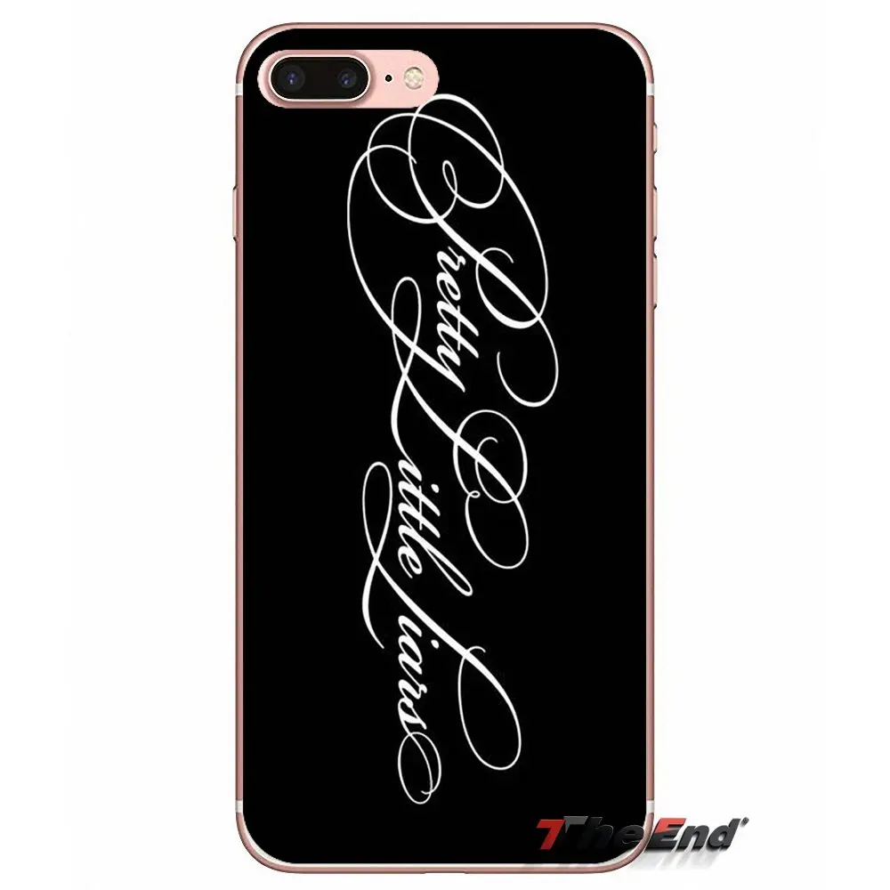 Для Apple iPhone X 4 4S 5 5S SE 5C 6 6S 7 8 Plus 6Plus 7plus 8plus Fundas Coque Pretty Little Liars PLL прозрачный ТПУ чехол
