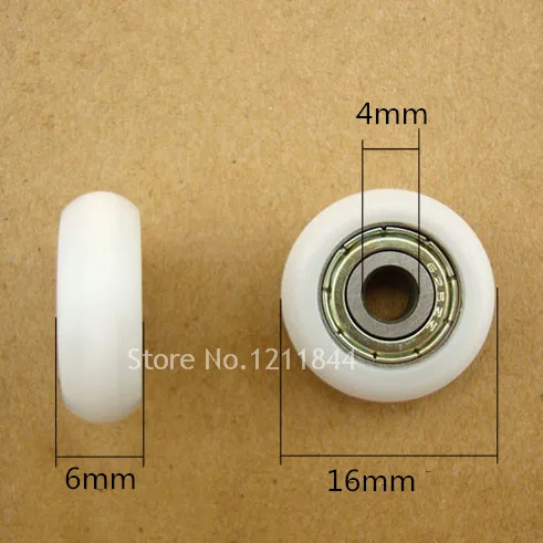 

nylon Miniature Mini Bearing Ball 604zz 4x16x4mm Free Shipping