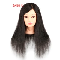 100 natural human hair mannequins for sale high grade professional manikin head for salon female hairdresser mannequin head