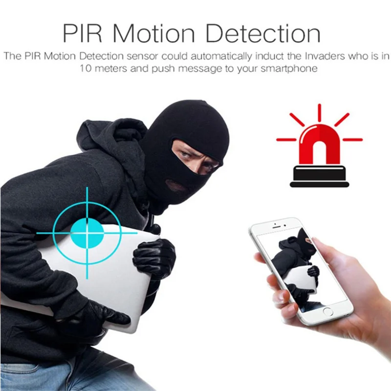 Higestone 1080P ip-камера на солнечной батарейке 2.0MP беспроводная Wi-Fi камера