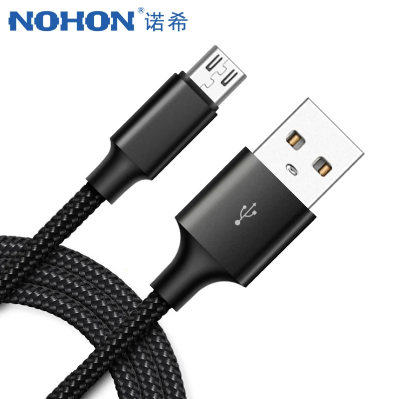 NOHON Универсальный 1 8 м кабель для передачи данных Micro USB шнур быстрой зарядки Android