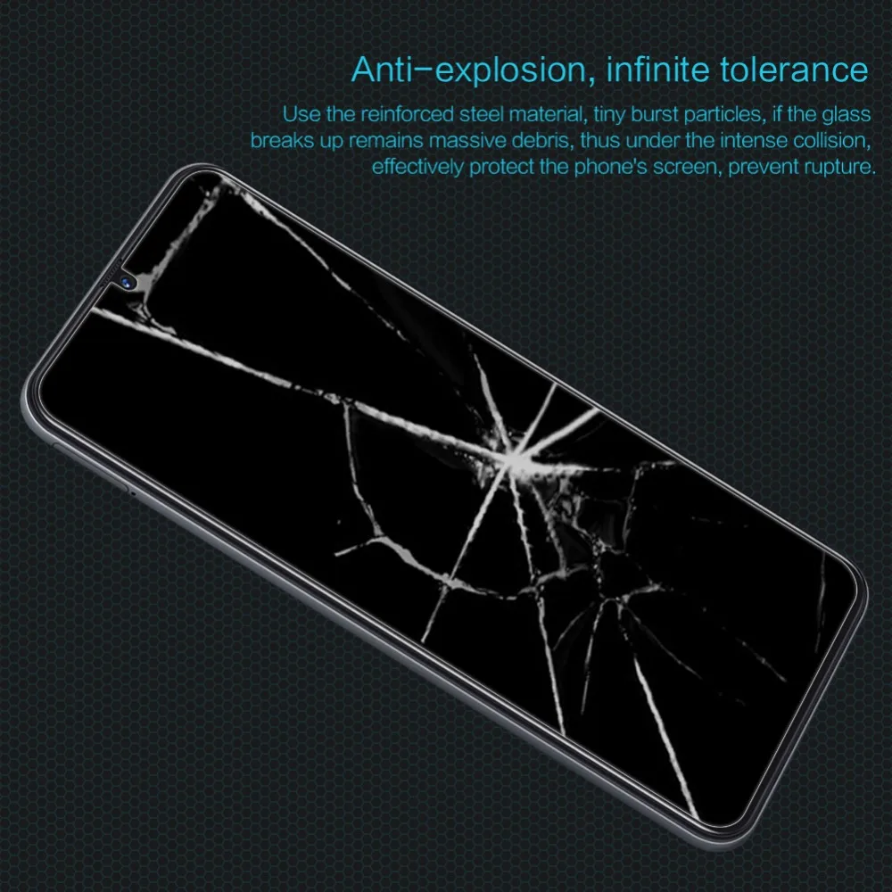Закаленное стекло Nillkin Amazing 9H для Samsung Galaxy A30 протектор экрана из твердого