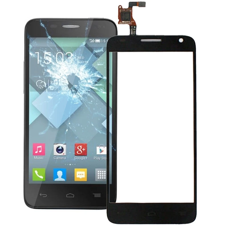 Сенсорная панель для Alcatel One Touch Idol 2 Mini S/6036 сенсорный экран дигитайзер объектив