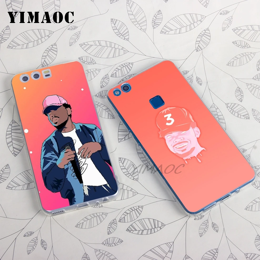 YIMAOC Chance the Rapper Soft Case for Huawei Honor 10 9 8X 8C 8 7C 7X 7A Pro 6A Lite Note Nova 3i 3 2i Y6 Y7 Y9 Prime 2018 |