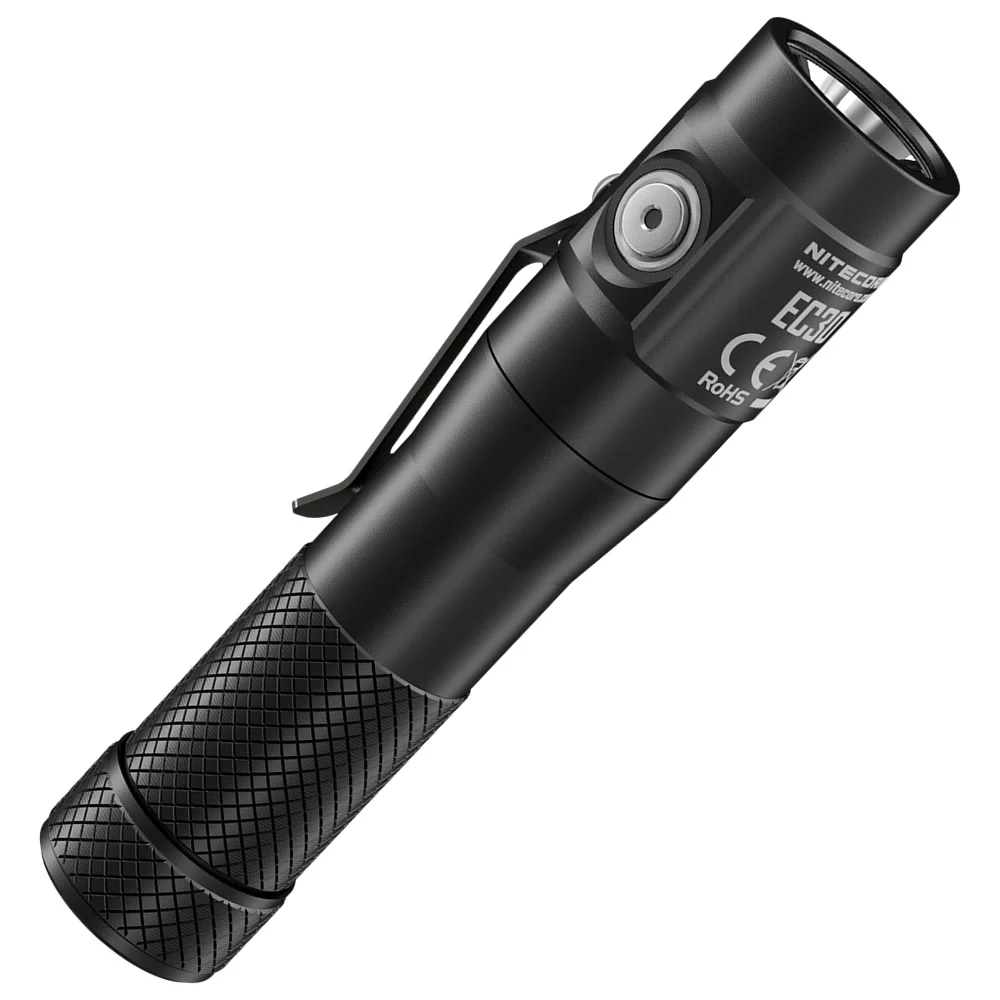Светодиодный водонепроницаемый фонарик NITECORE EC30 + IMR18650 уличный портативный