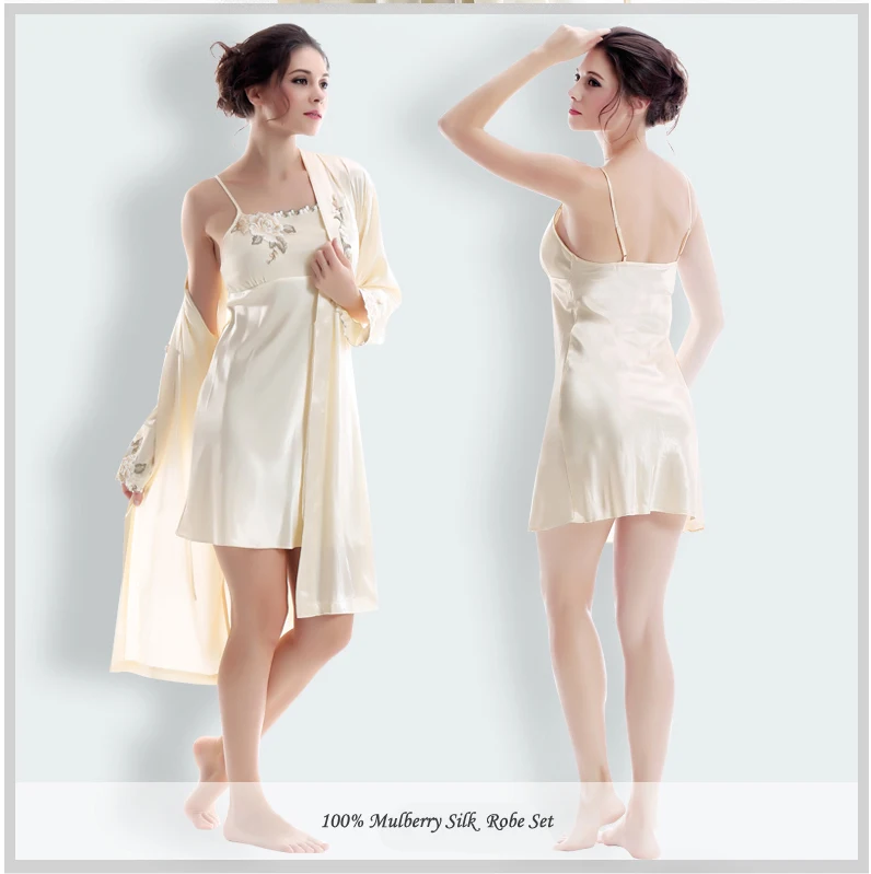 Сексуальное кимоно атласные халаты женские шелковые пижамы Летний стиль халат