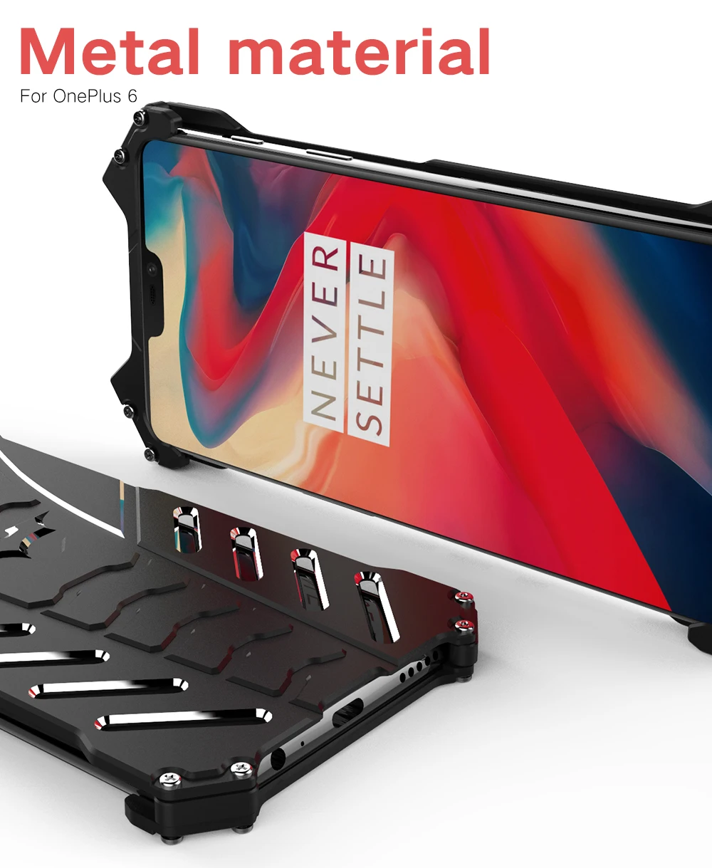 Алюминиевый бронированный чехол с Бэтменом для Oneplus 7T Pro Oneplus 7 Pro Oneplus 6T 6 Чехол с Железным человеком защитный чехол для телефона