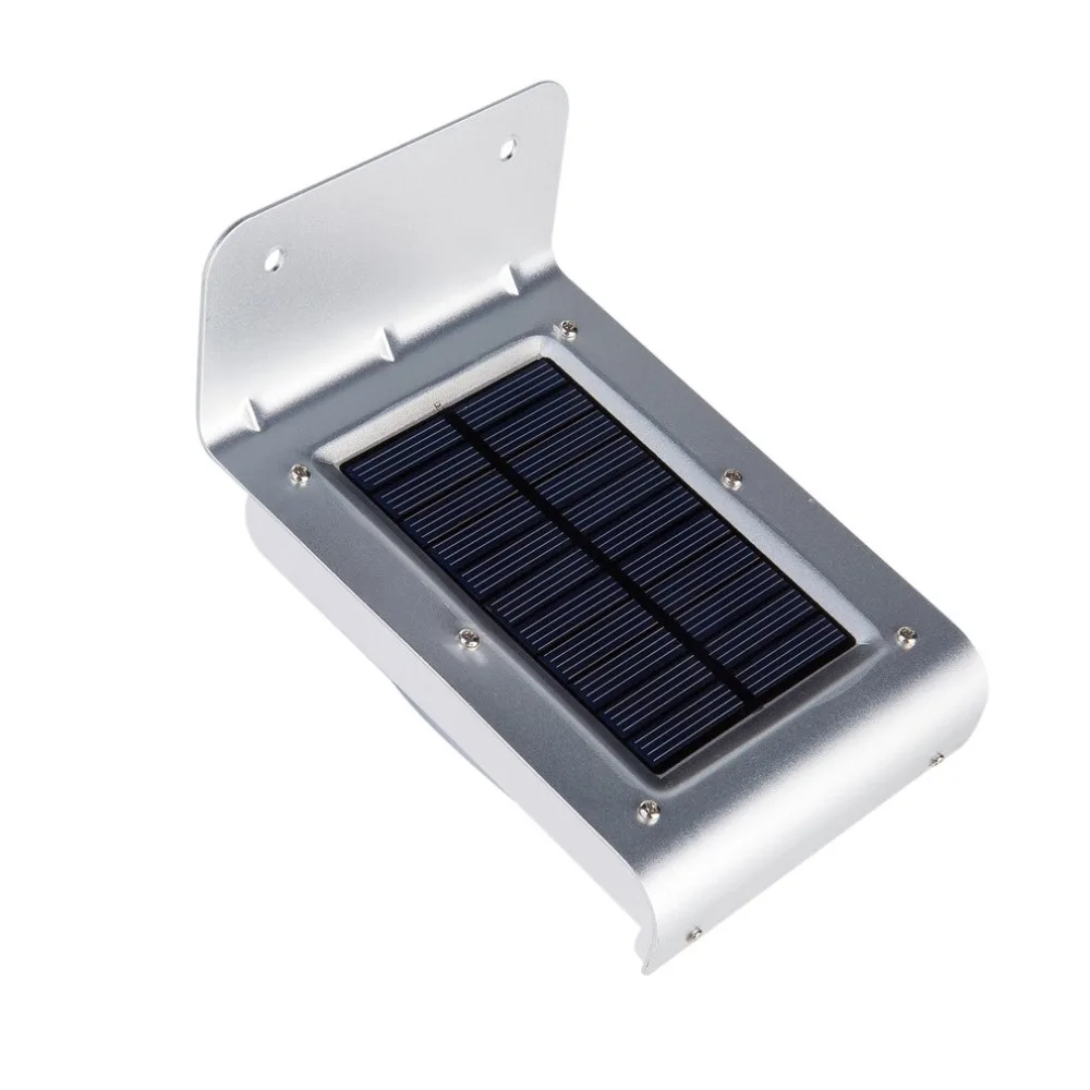 LED Solar Sensor Light 16LEDs Waterproof Outdoor Wireless PIR Motion Wall lamp Super Bright Human Body Induction Security | Лампы и