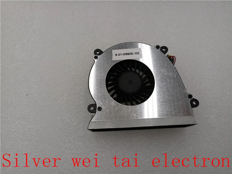 Brand New and original CPU cooling fan for SAGER NP8660 clevo m860tu M860S  6-31-M860S-102 DFS531105MC0T F806 Cooling Fan