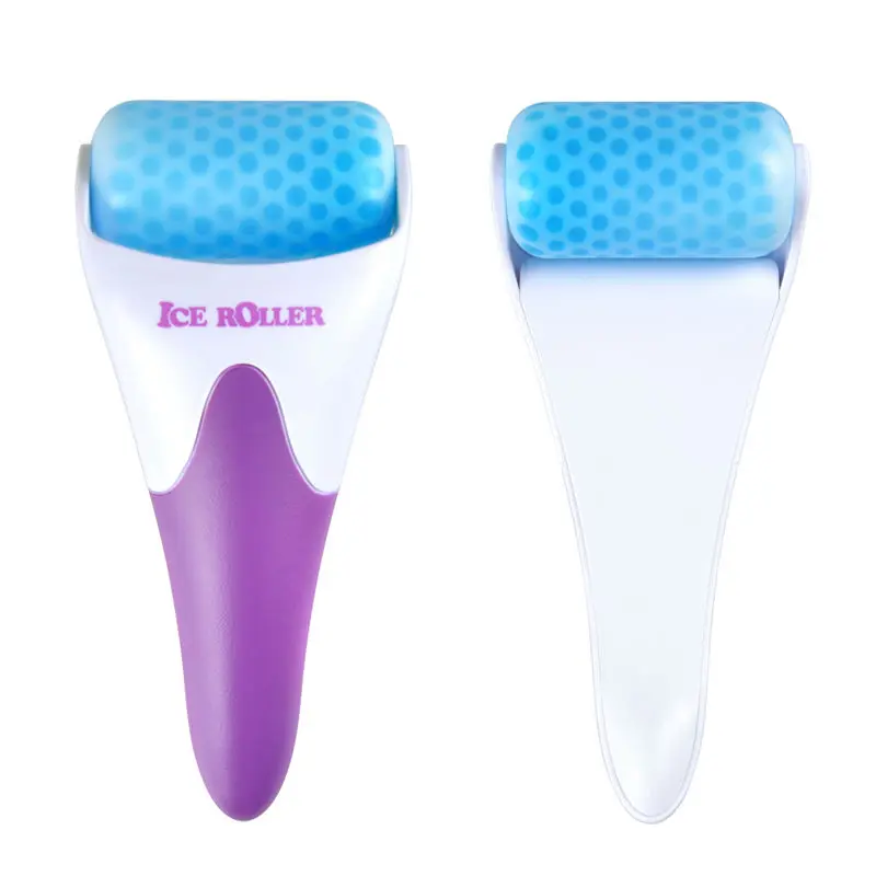Ролик Ice Derma для кожи инструмент антивозрастного массажа лица и тела массажер