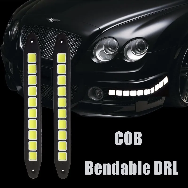 Новинка 2 шт./лот Гибкая квадратная 25 см светодиодная 100% водонепроницаемая COB