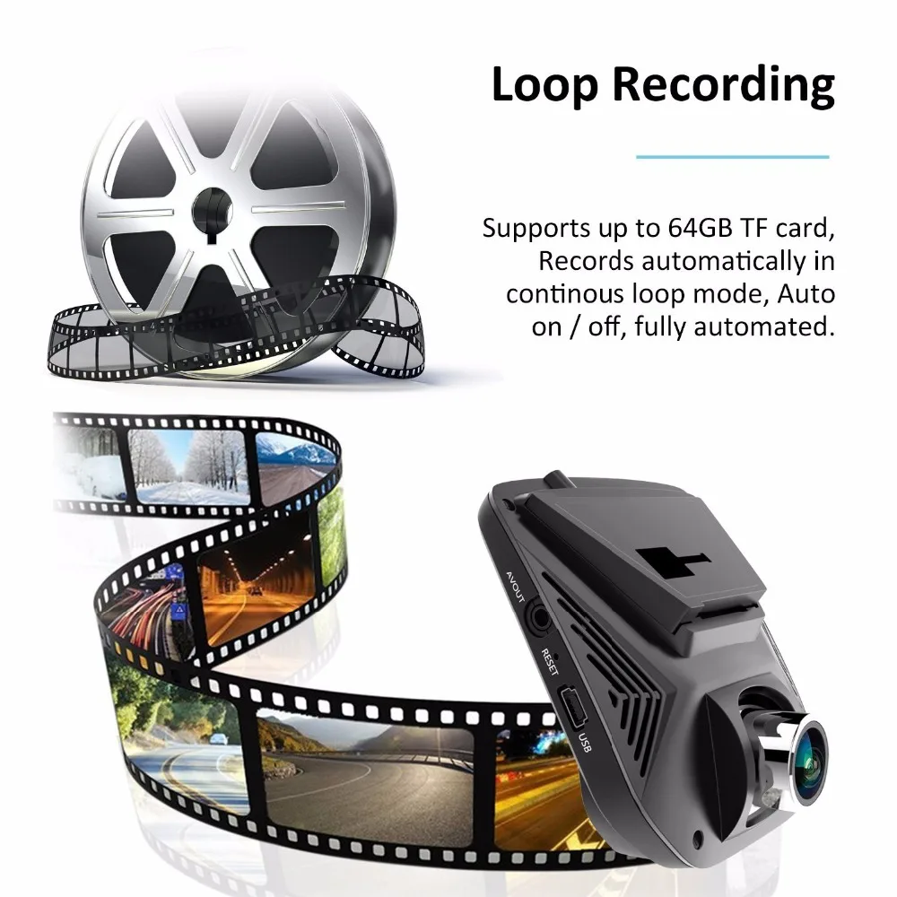 Car DVR WiFi Novatek 96658 Full HD1080P Camera 2.45inch IPS G-Sensor Video Recorder Dash Cam | Автомобили и мотоциклы