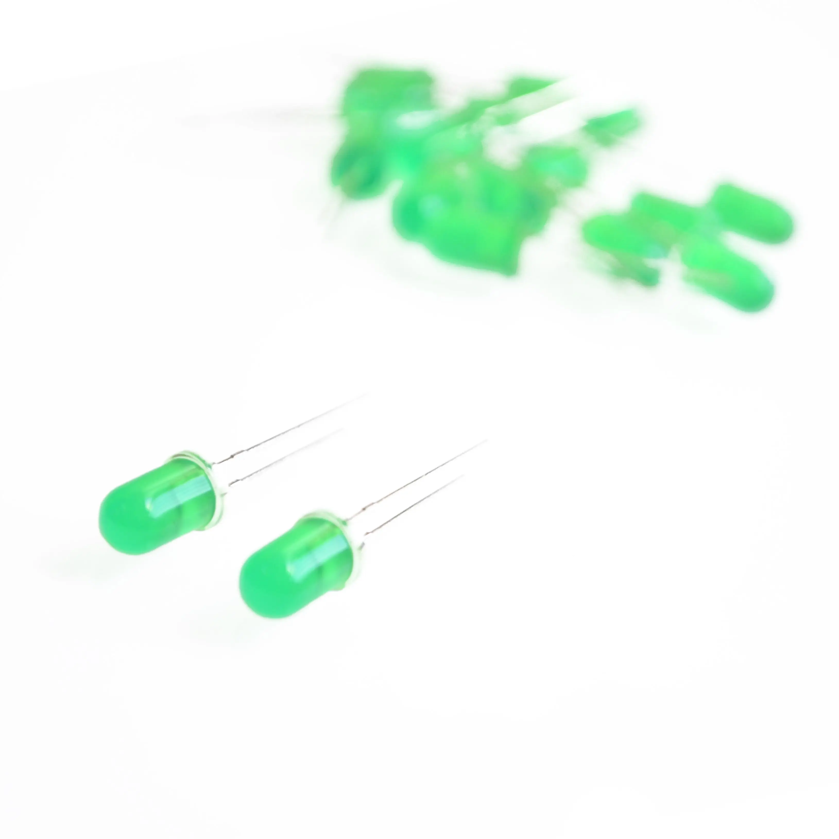 10 шт./лот 5 мм Светодиодная лампа зеленого цвета светоизлучающие диоды Drop|lamp led|diode