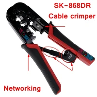 readstar sunkit sk 868dr dual functional cable crimper crimping tool 8p 6p rj45 rj11 plug networking telephone cable making