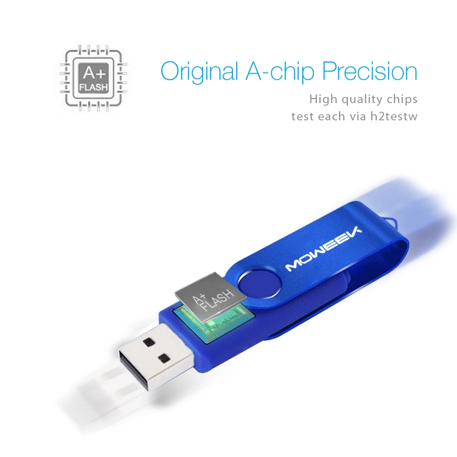 Moweek M32 USB Flash Drive 8 ГБ 16 32 64 OTG накопитель cle 2.0 stick 4 флешки для Android смартфон U диск|4gb