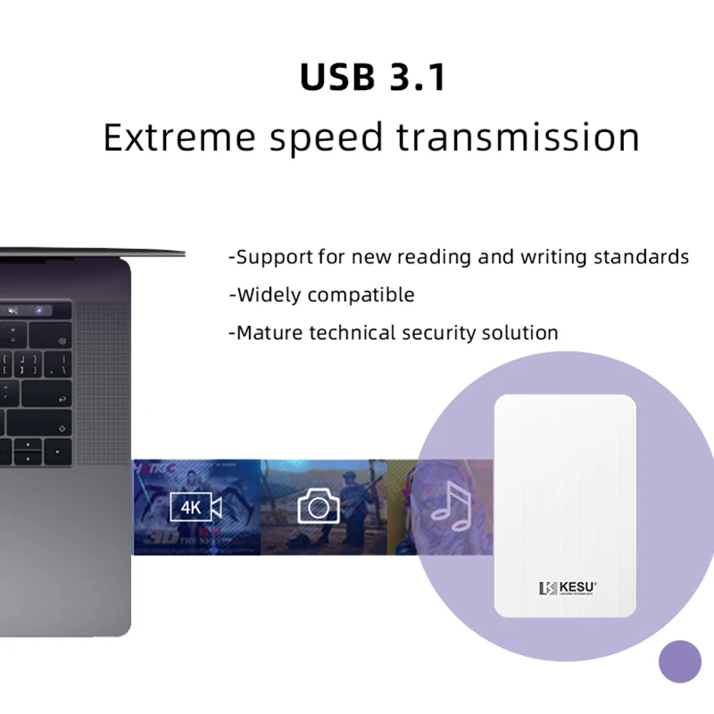Кесу HDD 2 5 &quotвнешний жесткий диск 500 Гб/750 Гб/1 ТБ/2 ТБ hd externo disco duro диск|Внешние
