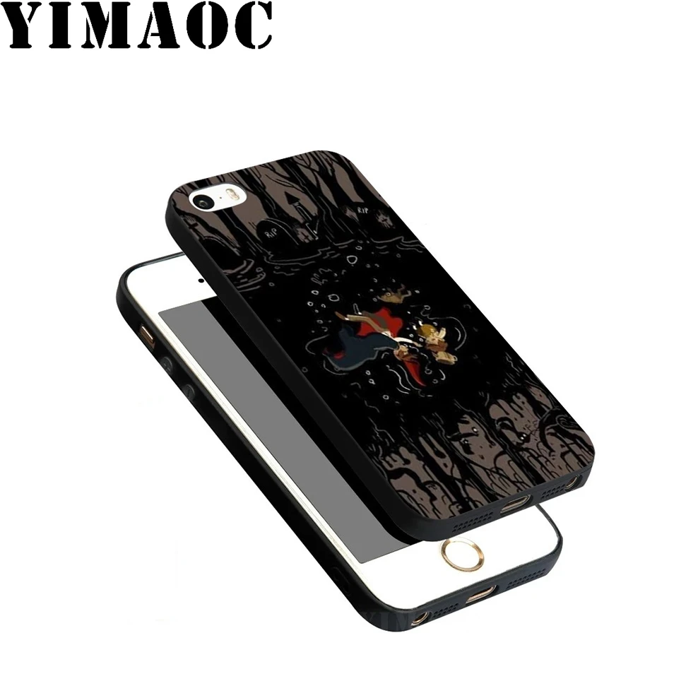 Мягкий силиконовый чехол YIMAOC для iPhone 11 Pro Xr Xs Max X или 10 8 7 6 6S Plus 5 5S SE |