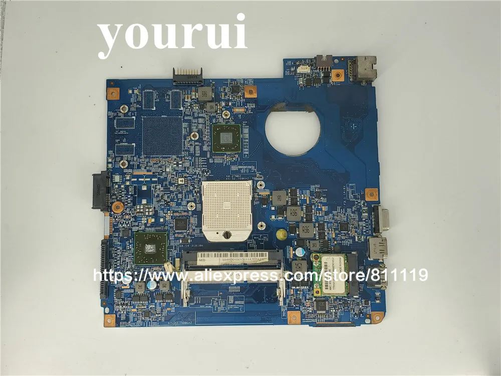 09919-3 48.4HD01.031 09919-2 48.4HD01.021 MBN9F01001 MBPU501001 материнская плата для Aspire 4551 4551 eMachines D640 D440