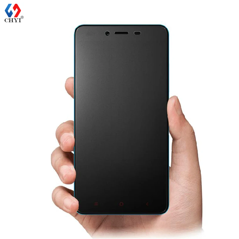 Frosted Tempered Glass Screen Protector For Xiaomi HongMi RedMi Note 2 Note2 5.5inch CHYI Brand No Finger print Matte Protective