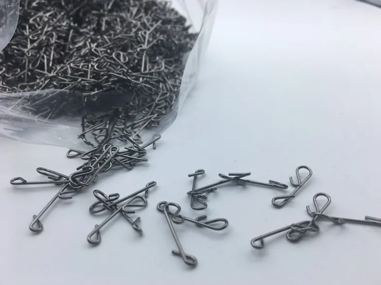 Rompin 50 шт./лот соединительные разъемы без косточек для рыболовной лески