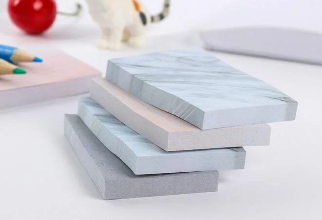 12 упаковок/партия 45*71 мм Новинка винтажный дизайн Marbling удобный блокнот для