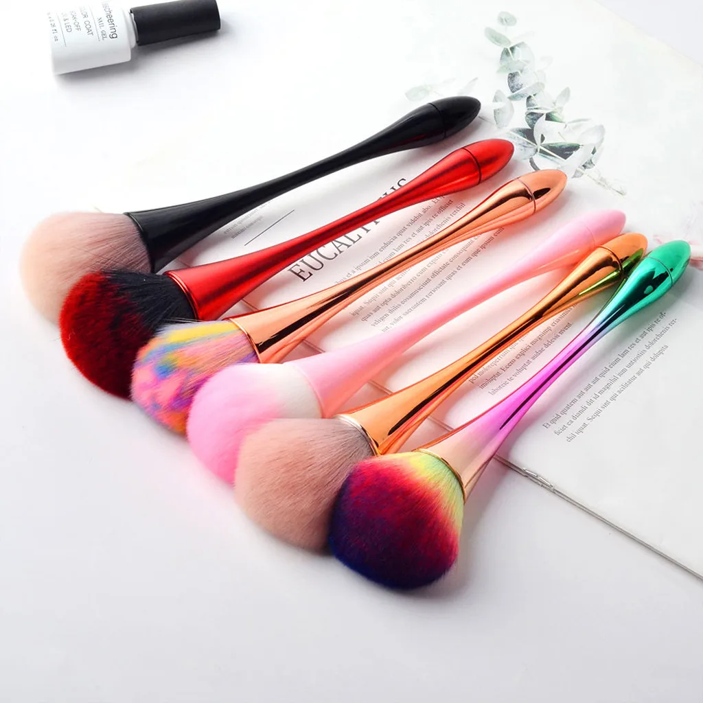 Новый ногтей Удаление пыли Арт щетка для Ручка Комплект кисточек салонного