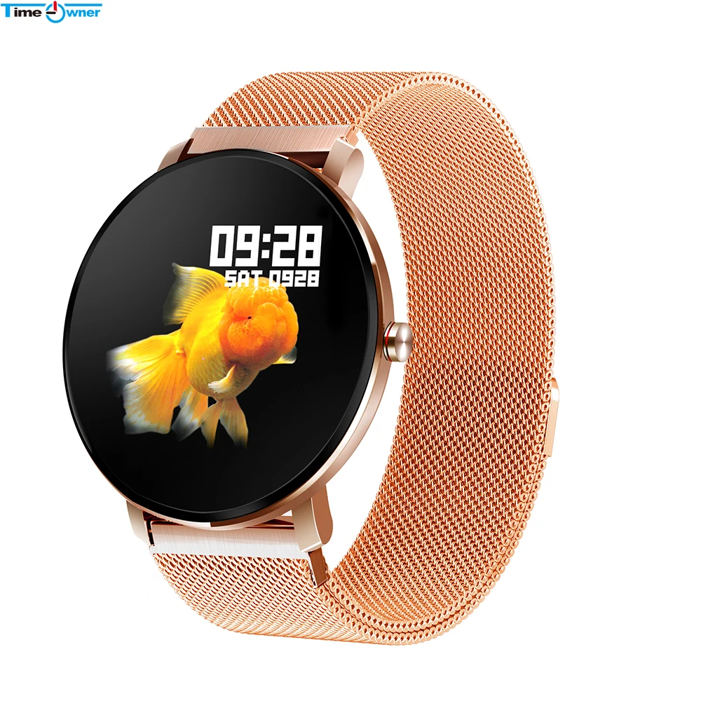 Смарт-часы TimeOwner K9, 1,3 дюймов, полностью сенсорный смарт-браслет с педометром, монитор сердечного ритма, браслет с Bluetooth, IP68, водонепроницаемые часы