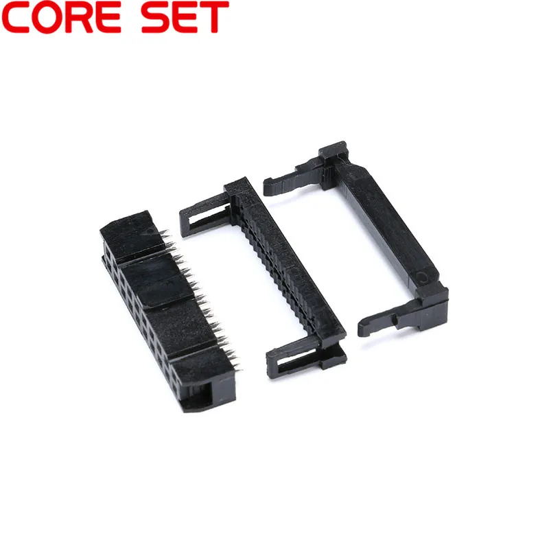 10 шт. двухрядные штырьковые разъёмы 2 54 мм|socket connector|l connectorsocket pin |