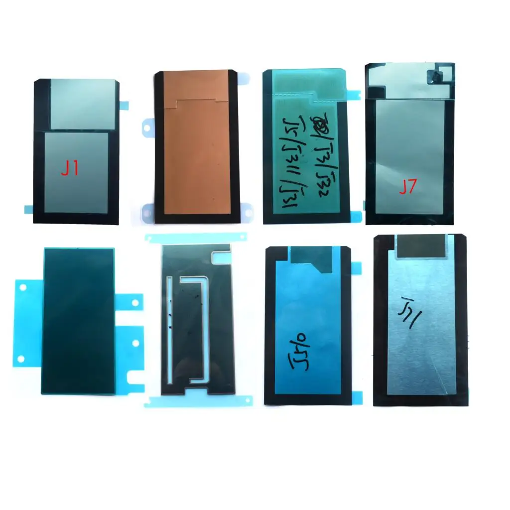 Наклейка на заднюю панель ЖК экрана 2 шт. наклейка для Samsung Galaxy J1 J2 J3 J5 J7 2015 2016 2017