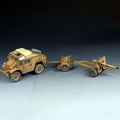 1/35 масштаб Tamiya пластиковая модель автомобиля сборка модель автомобиля Bristish 25PDR. Полевой пистолет квад пистолет трактор канадский Ford f. G. T DIY